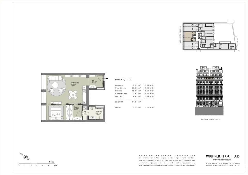 2-Zimmer-Wohnung kaufen in Wien – 62 m², € 990.000 – Bild 11 von 11