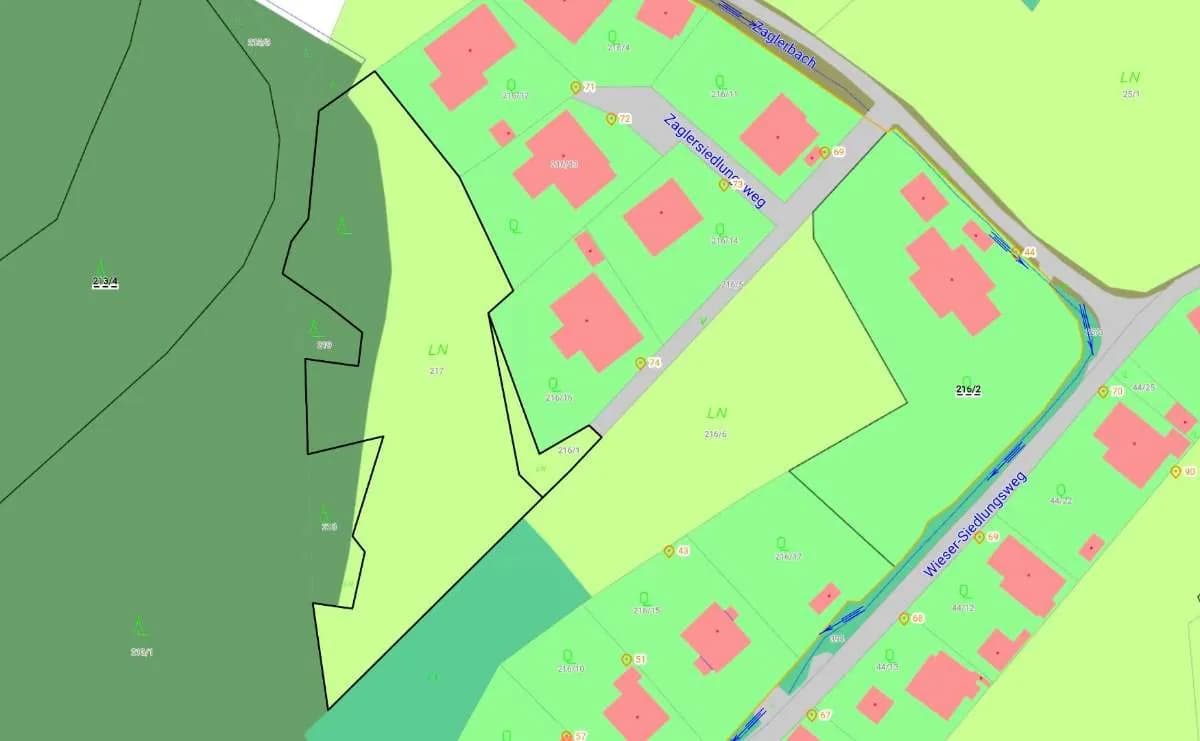 Grundstück kaufen in Graz-Umgebung – 5 200 m², € 390.000