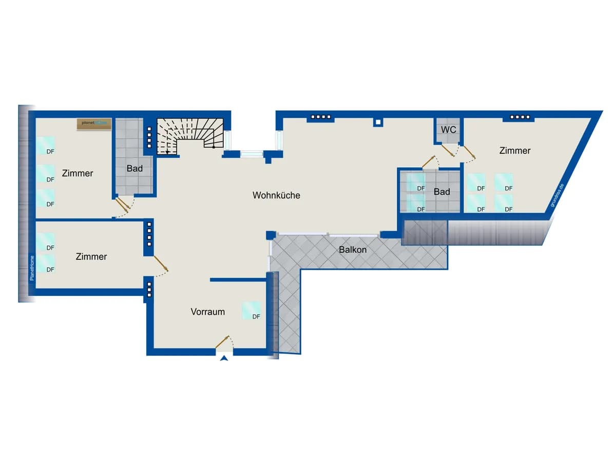 5-Zimmer-Wohnung kaufen in Wien – 223 m², € 1.380.000 – Bild 16 von 17