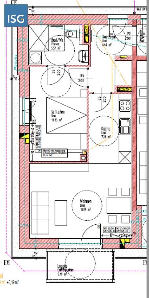 2-Zimmer-Wohnung mieten in Schärding – 56,68 m², € 629 – Bild 2 von 2