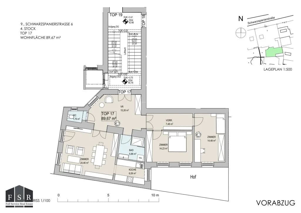 3-Zimmer-Wohnung kaufen in Wien – 89,67 m², € 1.069.000 – Bild 26 von 27