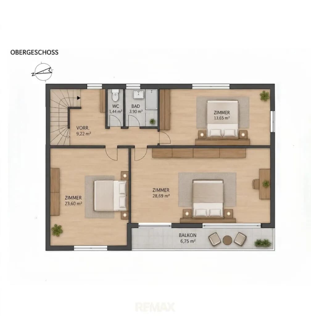 4-Zimmer-Haus kaufen in Baden – 160 m², € 830.000 – Bild 18 von 19