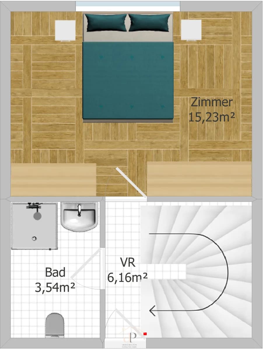 2-Zimmer-Wohnung mieten in Graz – 69,05 m², € 962 – Bild 9 von 10