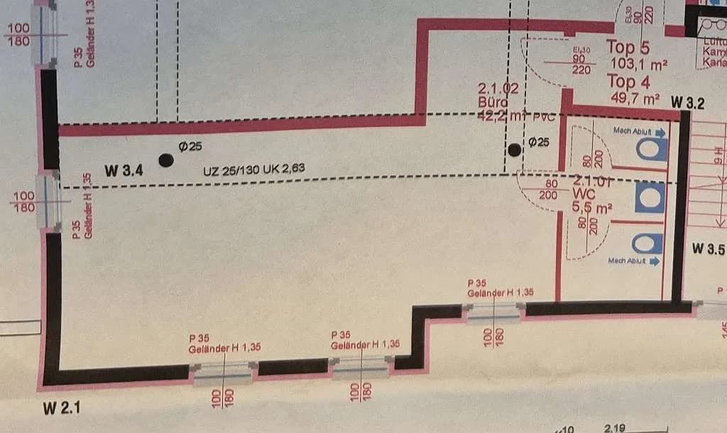 Gewerbeimmobilie mieten in Wien – 50 m², € 799