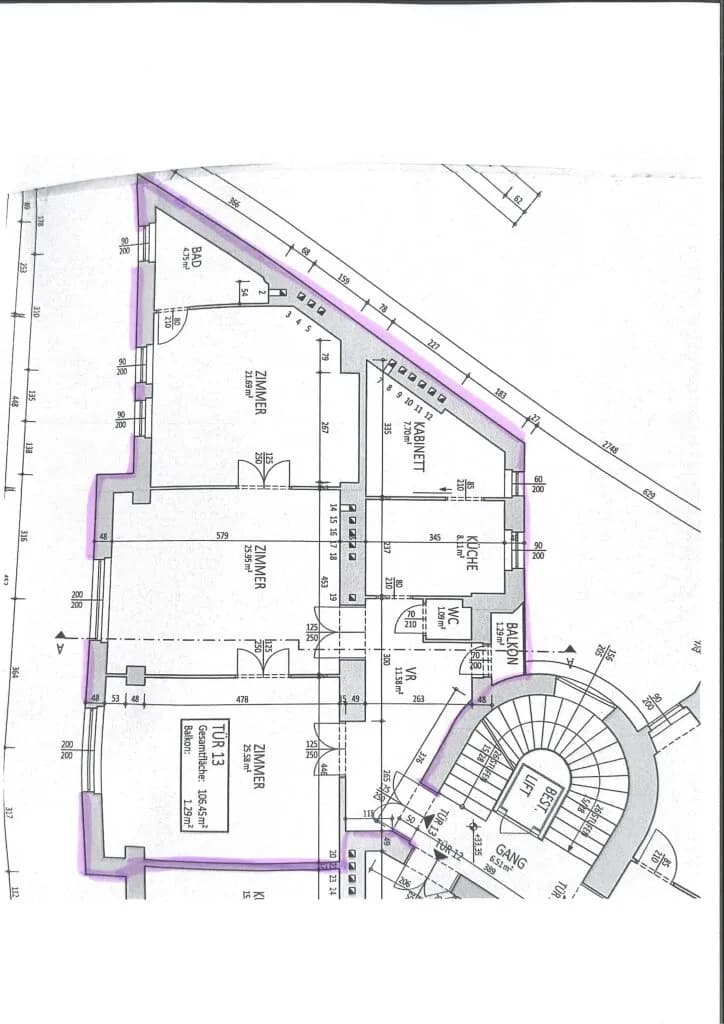3-Zimmer-Gewerbeimmobilie mieten in Wien – 107 m², € 1.750 – Bild 11 von 11