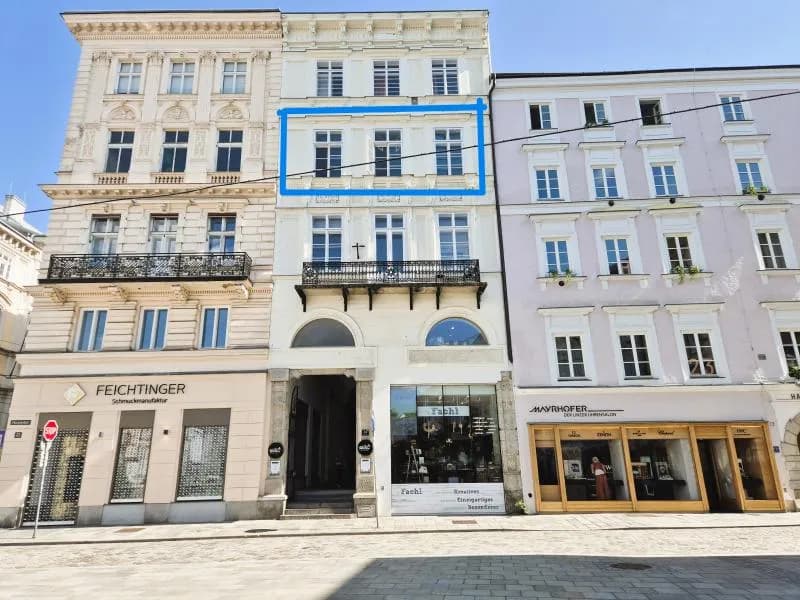3-Zimmer-Wohnung mieten in Linz – 108,49 m², € 1.915