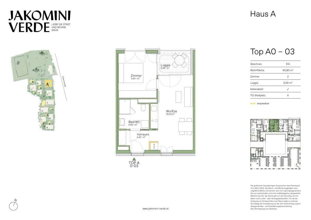 2-Zimmer-Wohnung kaufen in Graz – 40,8 m², € 201.000 – Bild 18 von 18