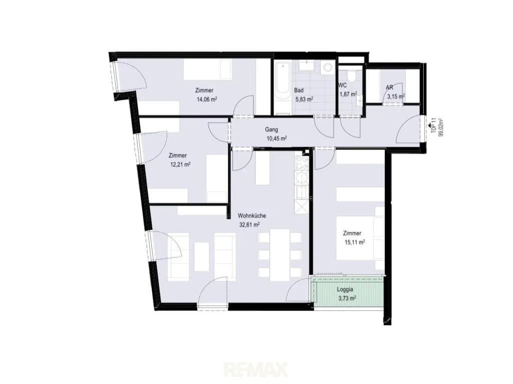 4-Zimmer-Wohnung kaufen in Wien – 99 m², € 792.200 – Bild 29 von 43