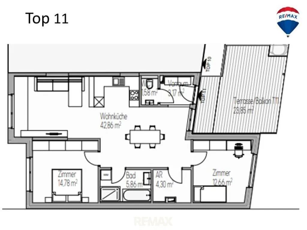 3-Zimmer-Wohnung kaufen in Wien – 85 m², € 445.000 – Bild 26 von 26