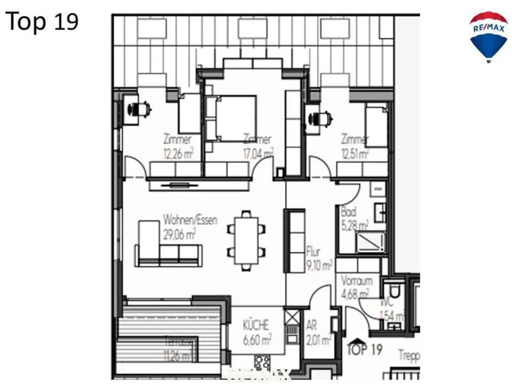 4-Zimmer-Wohnung kaufen in Wien – 100 m², € 499.999 – Bild 27 von 34