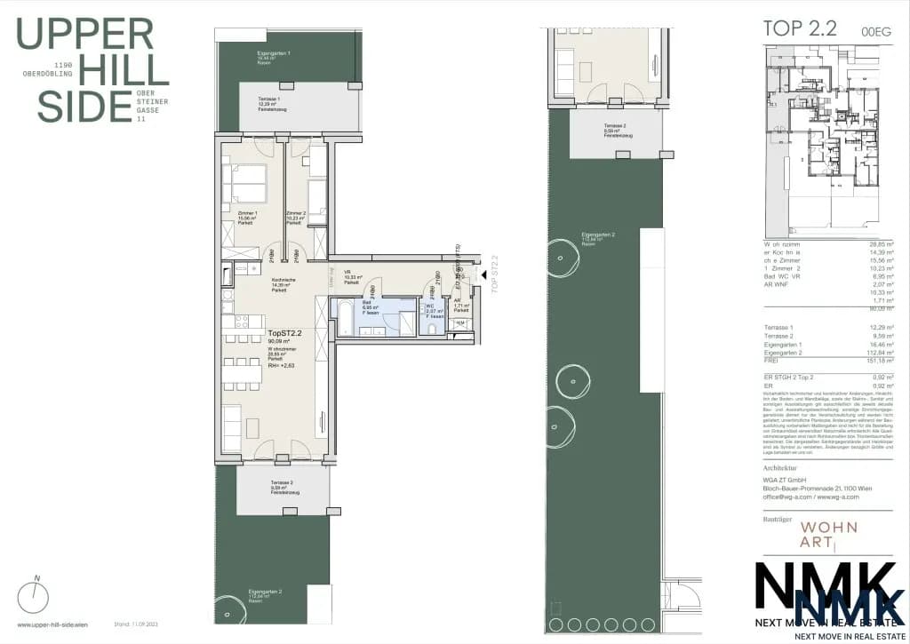 3-Zimmer-Wohnung kaufen in Wien – 90,09 m², € 825.000 – Bild 19 von 19