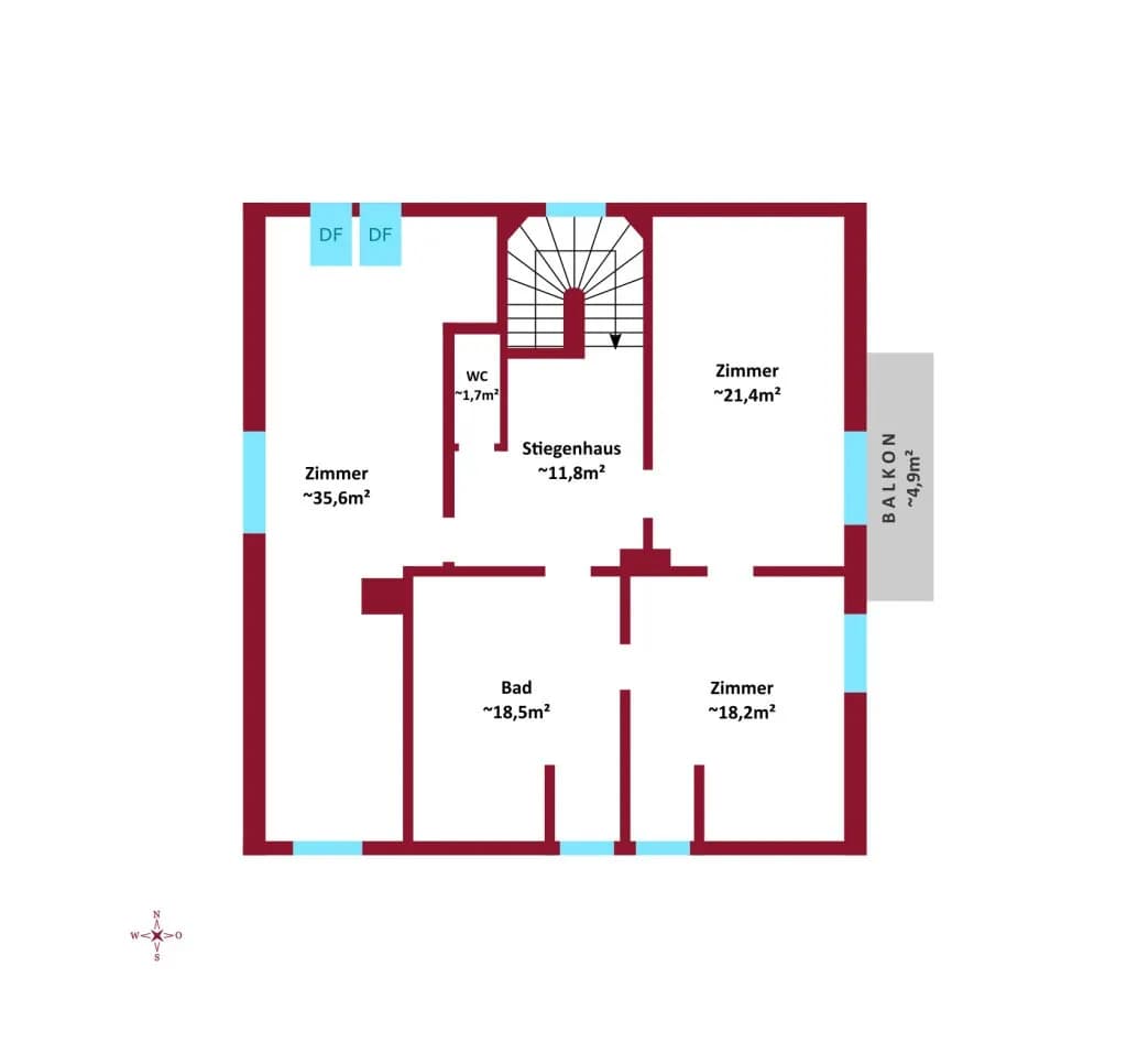 8-Zimmer-Haus kaufen in Baden – 209 m², € 1.190.000 – Bild 22 von 23