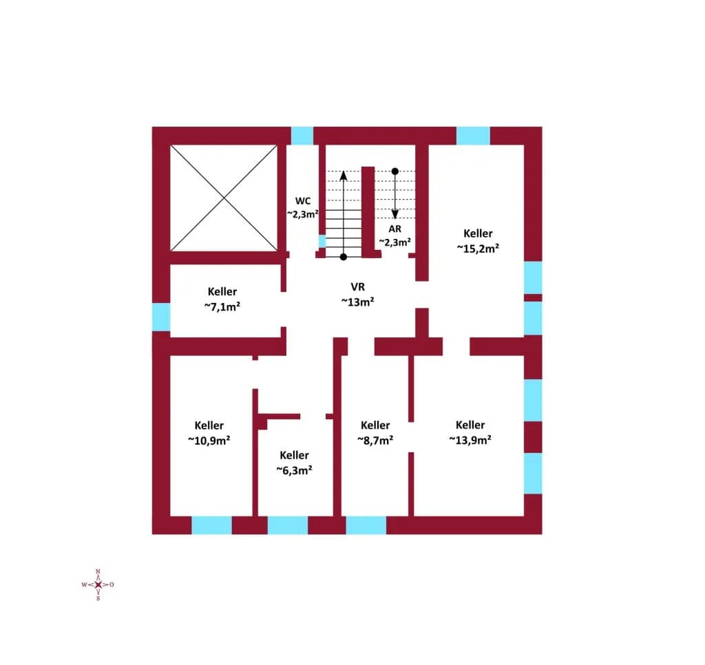 8-Zimmer-Haus kaufen in Baden – 209 m², € 1.190.000 – Bild 23 von 23