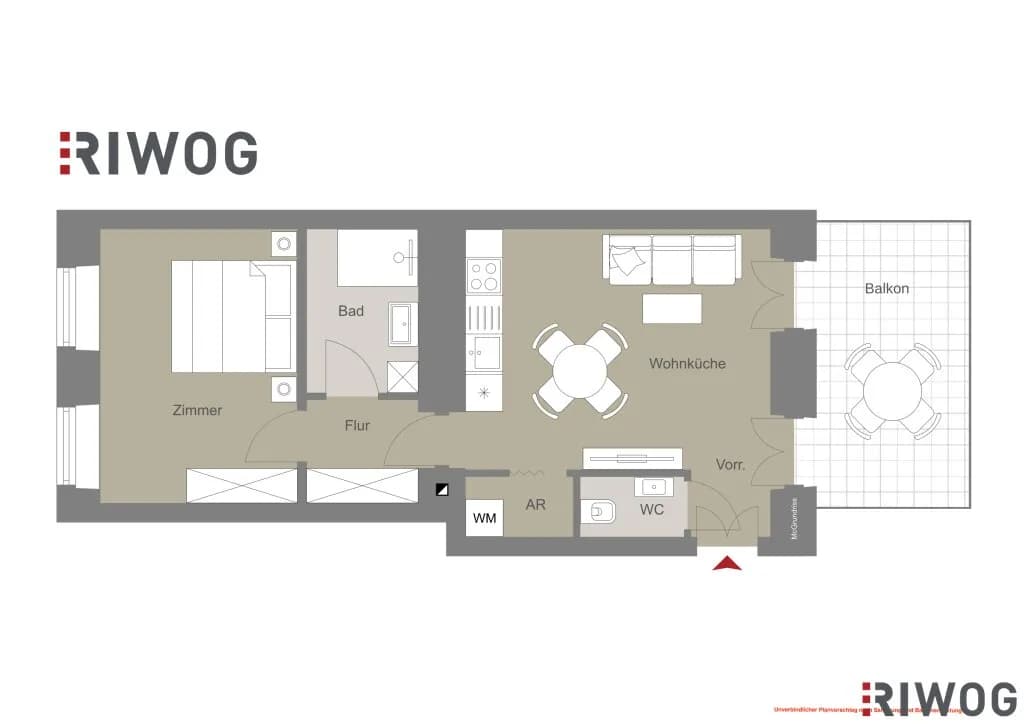 2-Zimmer-Gewerbeimmobilie kaufen in Wien – 40 m², € 173.000 – Bild 29 von 30