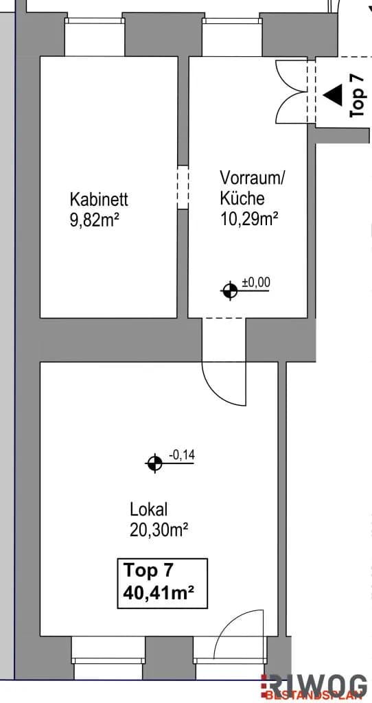 2-Zimmer-Gewerbeimmobilie kaufen in Wien – 40 m², € 173.000 – Bild 30 von 30