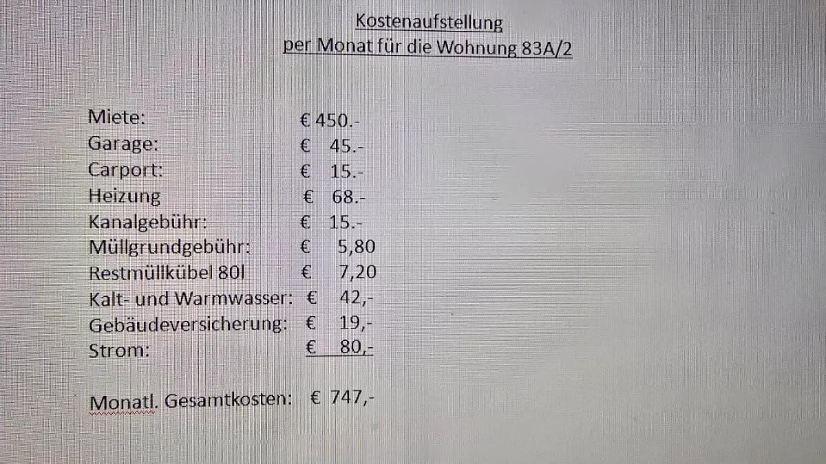 3-Zimmer-Wohnung mieten in Leibnitz – 65 m², € 747 – Bild 11 von 11