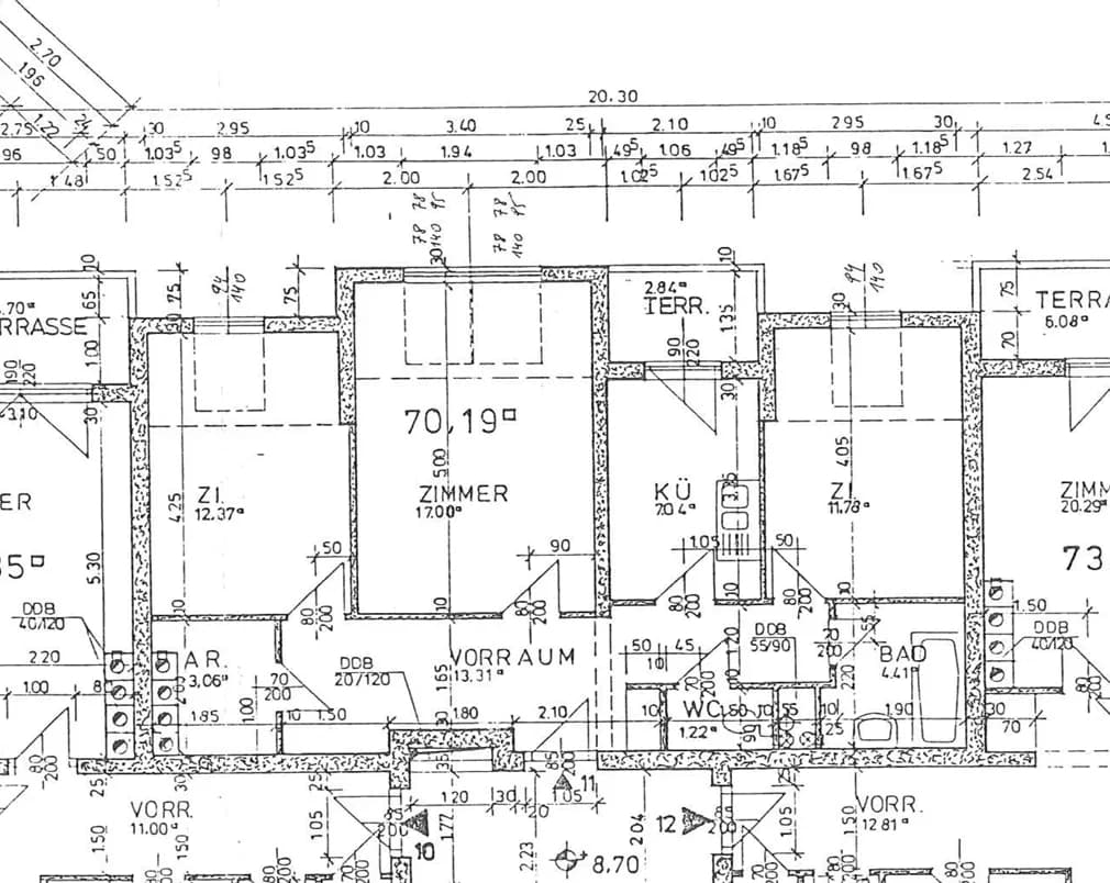 3-Zimmer-Wohnung mieten in Lilienfeld – 70,19 m², € 585