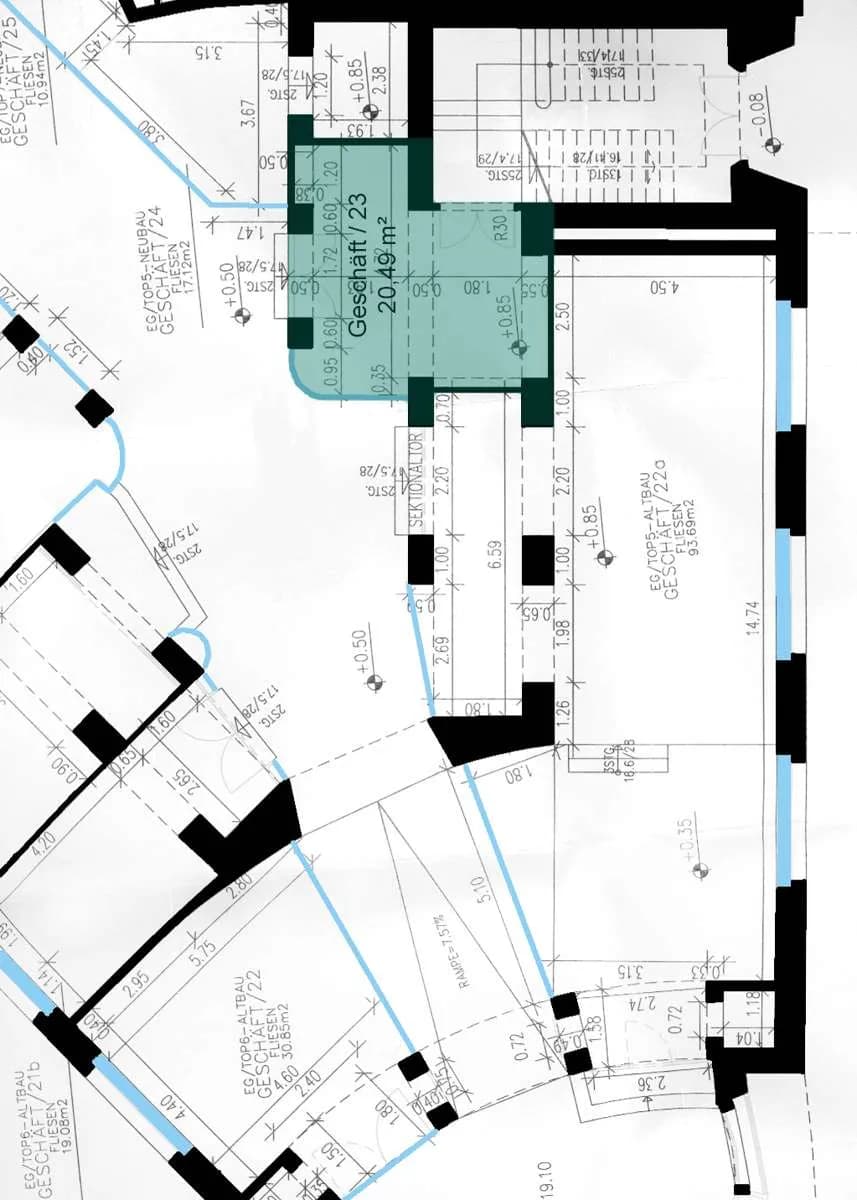 Gewerbeimmobilie mieten in Salzburg Stadt – 20 m², € 490 – Bild 7 von 7