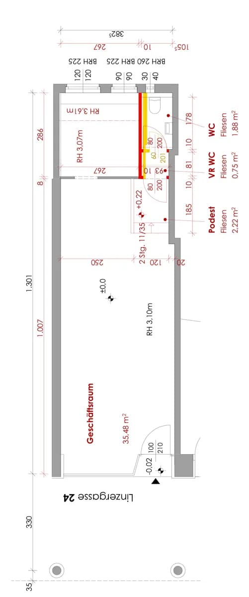 Gewerbeimmobilie mieten in Salzburg Stadt – 48 m², € 2.888 – Bild 7 von 7