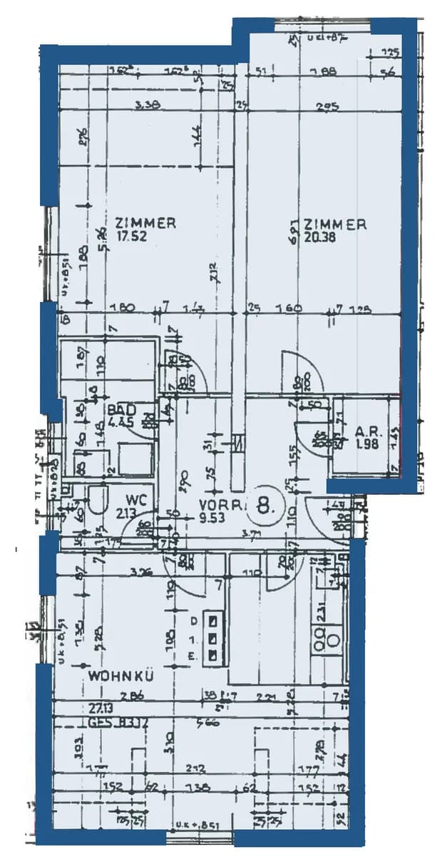 3-Zimmer-Wohnung mieten in Lilienfeld – 82,34 m², € 681 – Bild 2 von 6
