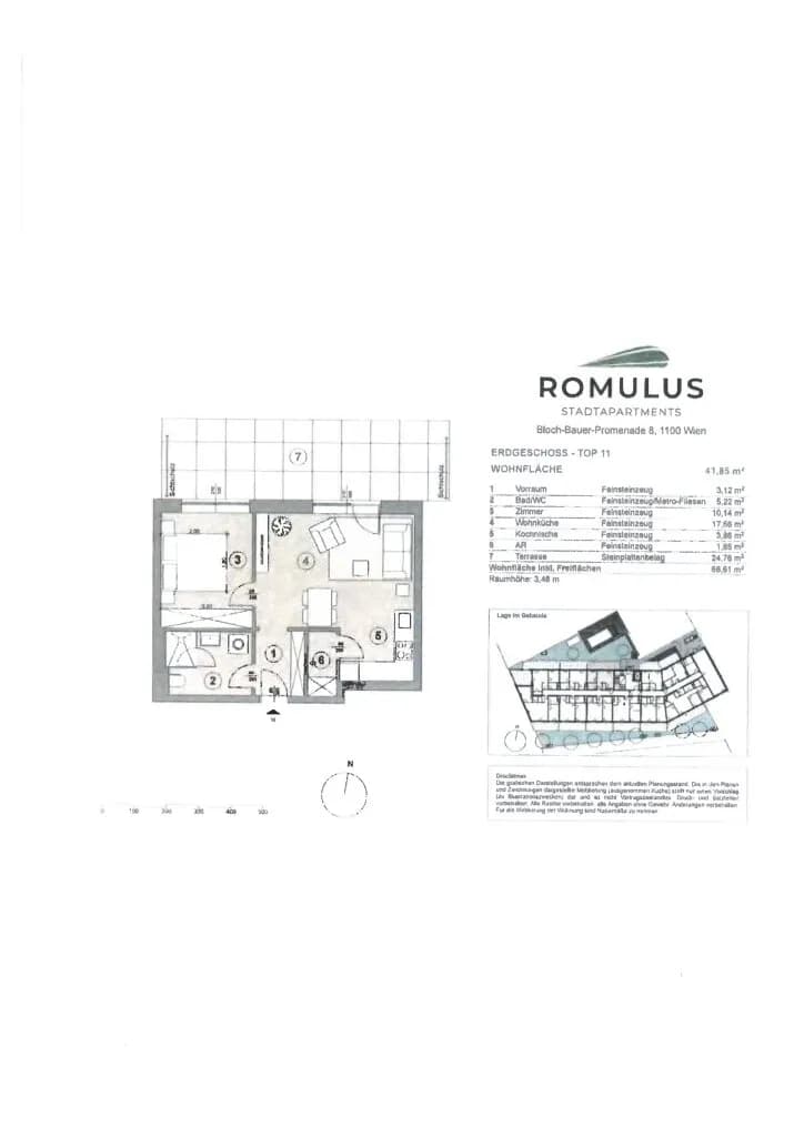 2-Zimmer-Wohnung mieten in Wien – 41,85 m², € 969 – Bild 29 von 30