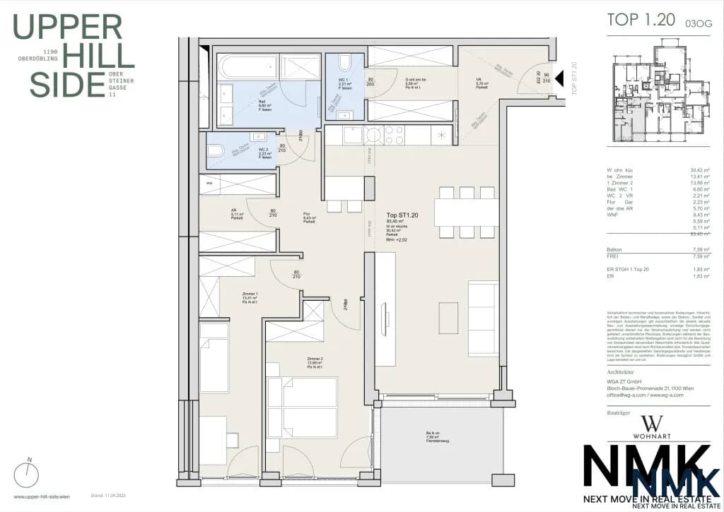 3-Zimmer-Wohnung kaufen in Wien – 93 m², € 899.000 – Bild 17 von 17