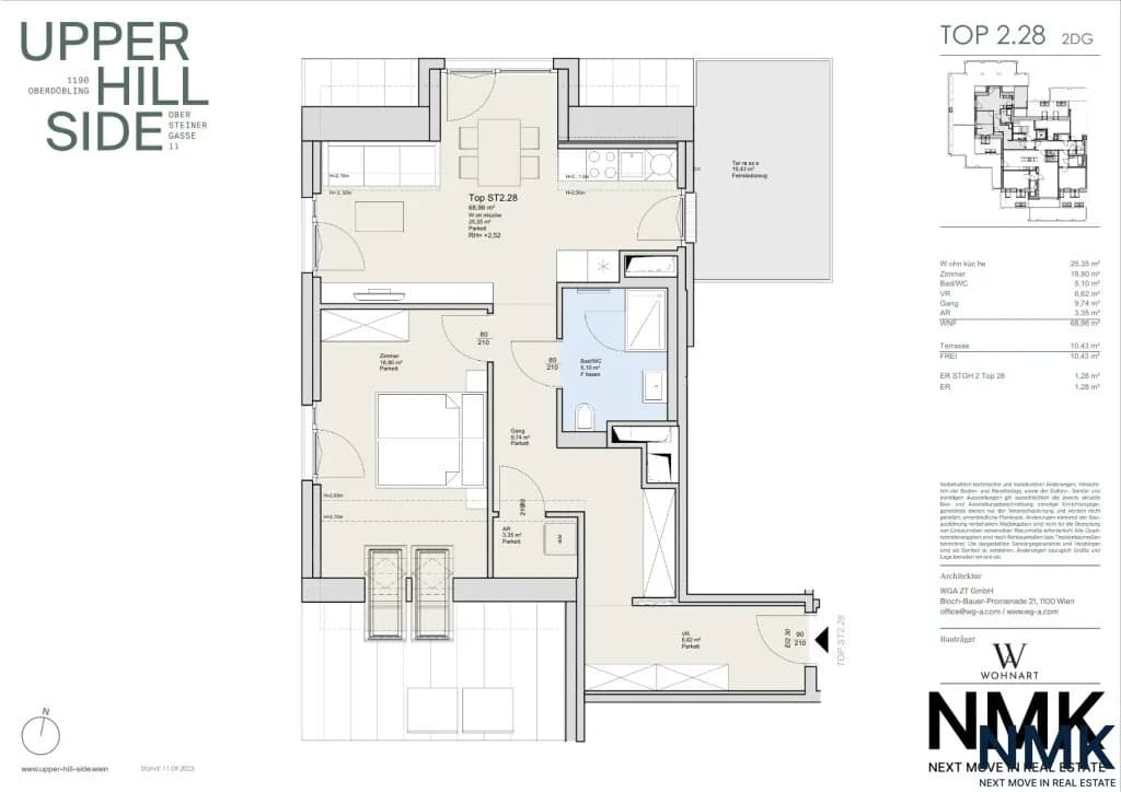 2-Zimmer-Wohnung kaufen in Wien – 69 m², € 899.000 – Bild 14 von 14