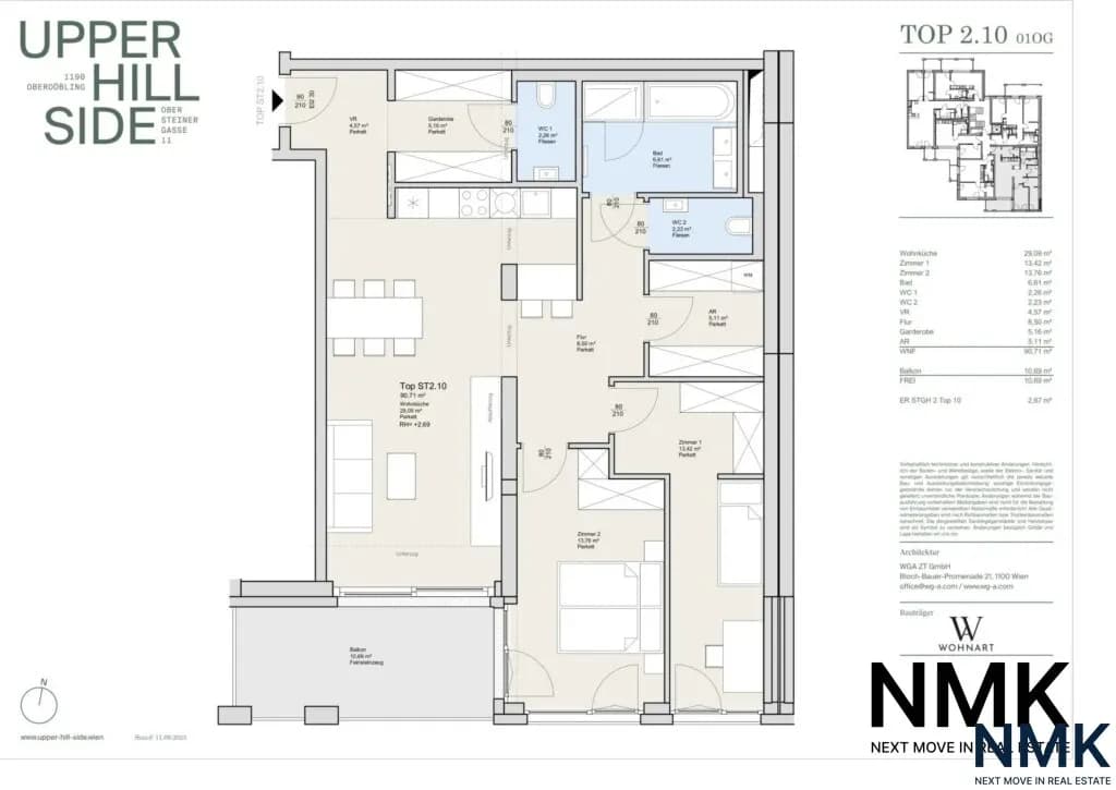 3-Zimmer-Wohnung kaufen in Wien – 91 m², € 799.000 – Bild 19 von 19