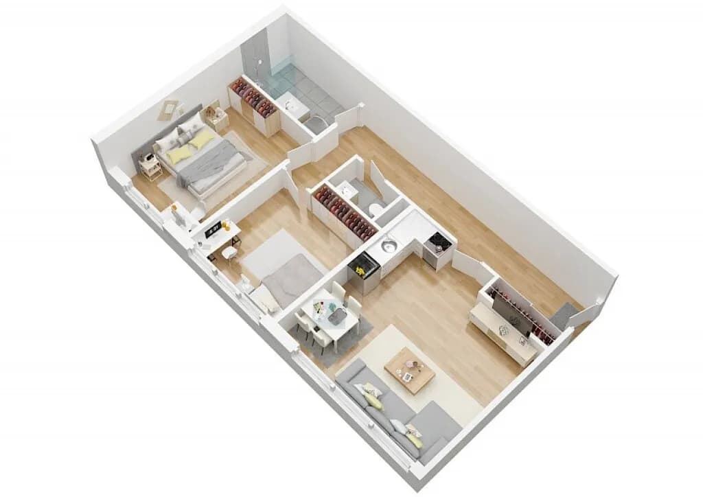 3-Zimmer-Wohnung kaufen in Wien – 65,28 m², € 269.000 – Bild 9 von 10