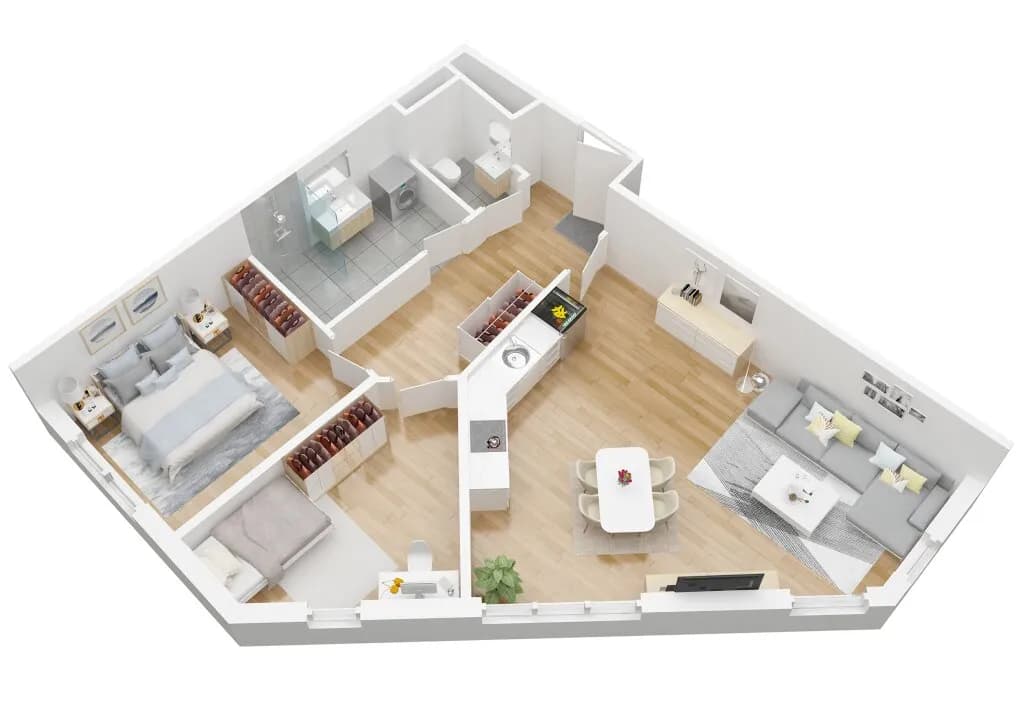 2-Zimmer-Wohnung kaufen in Wien – 69,32 m², € 319.000