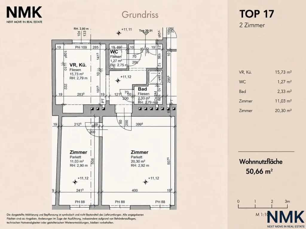 Wohnung kaufen in Wien – 50,66 m², € 217.000 – Bild 12 von 12