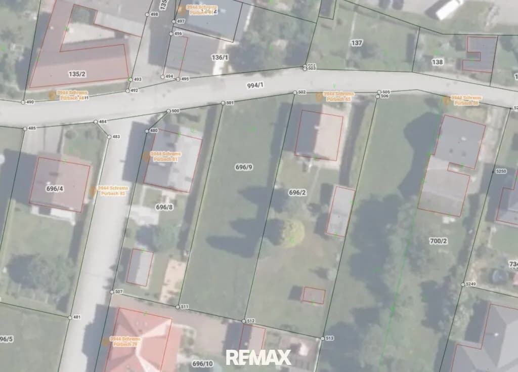 Grundstück kaufen in Gmünd – 769 m², € 25.000 – Bild 2 von 3