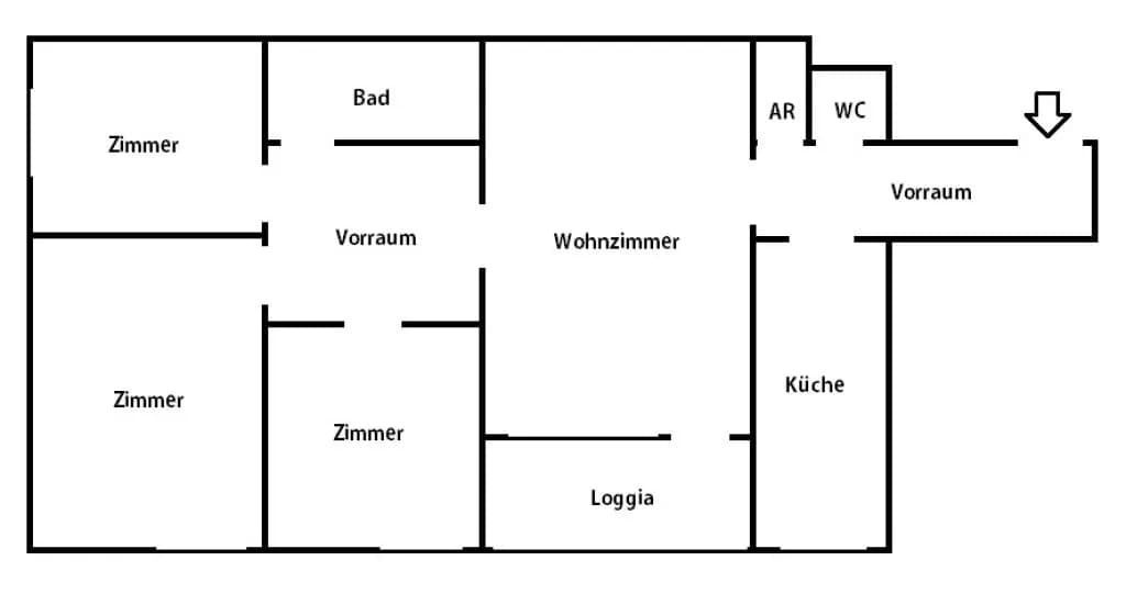 4-Zimmer-Wohnung mieten in Wien – 100 m², € 1.500 – Bild 24 von 24