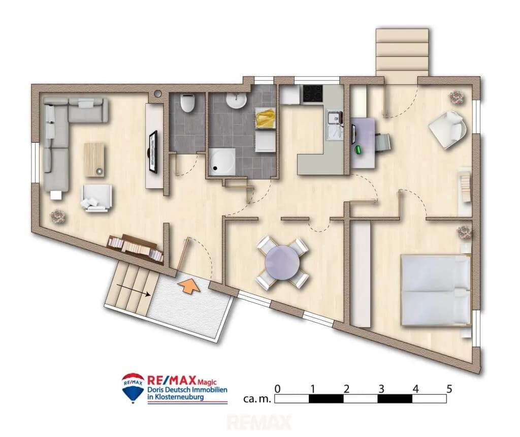 12-Zimmer-Gewerbeimmobilie kaufen in Korneuburg – 290 m², € 740.000 – Bild 25 von 26