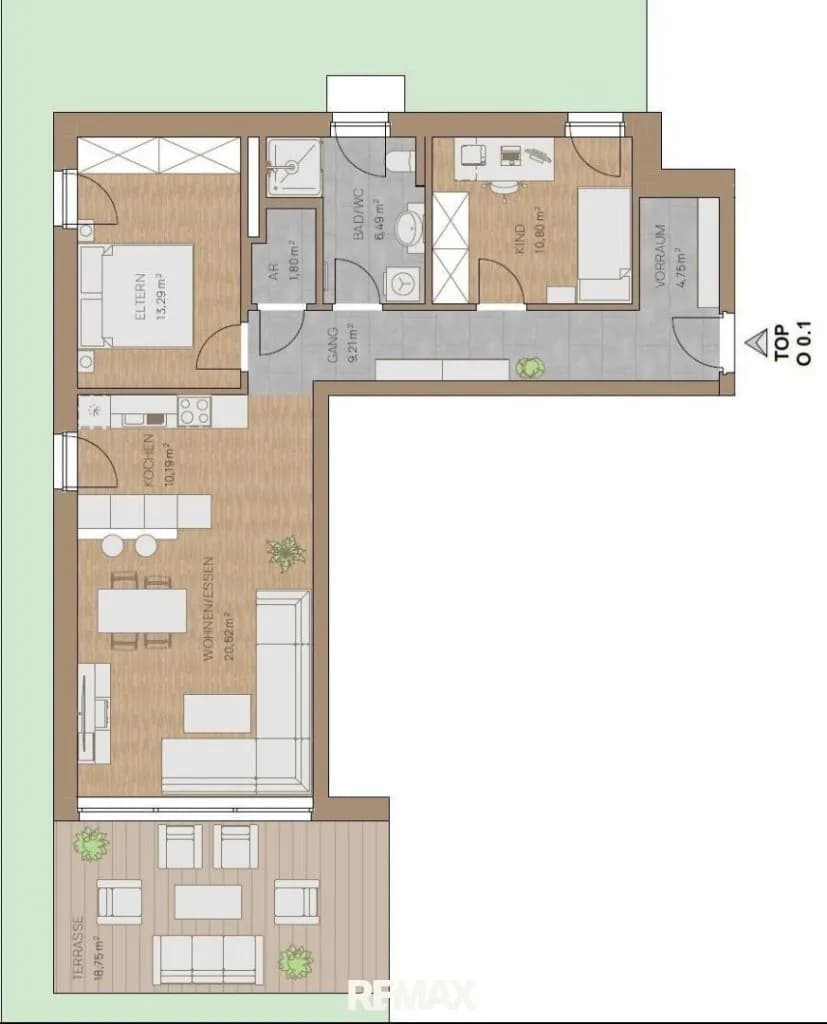 3-Zimmer-Wohnung kaufen in Liezen – 77,05 m², € 590.000 – Bild 8 von 16