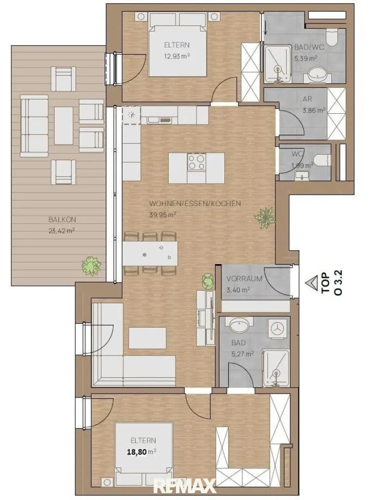 3-Zimmer-Wohnung kaufen in Liezen – 91,59 m², € 1.050.000 – Bild 8 von 18