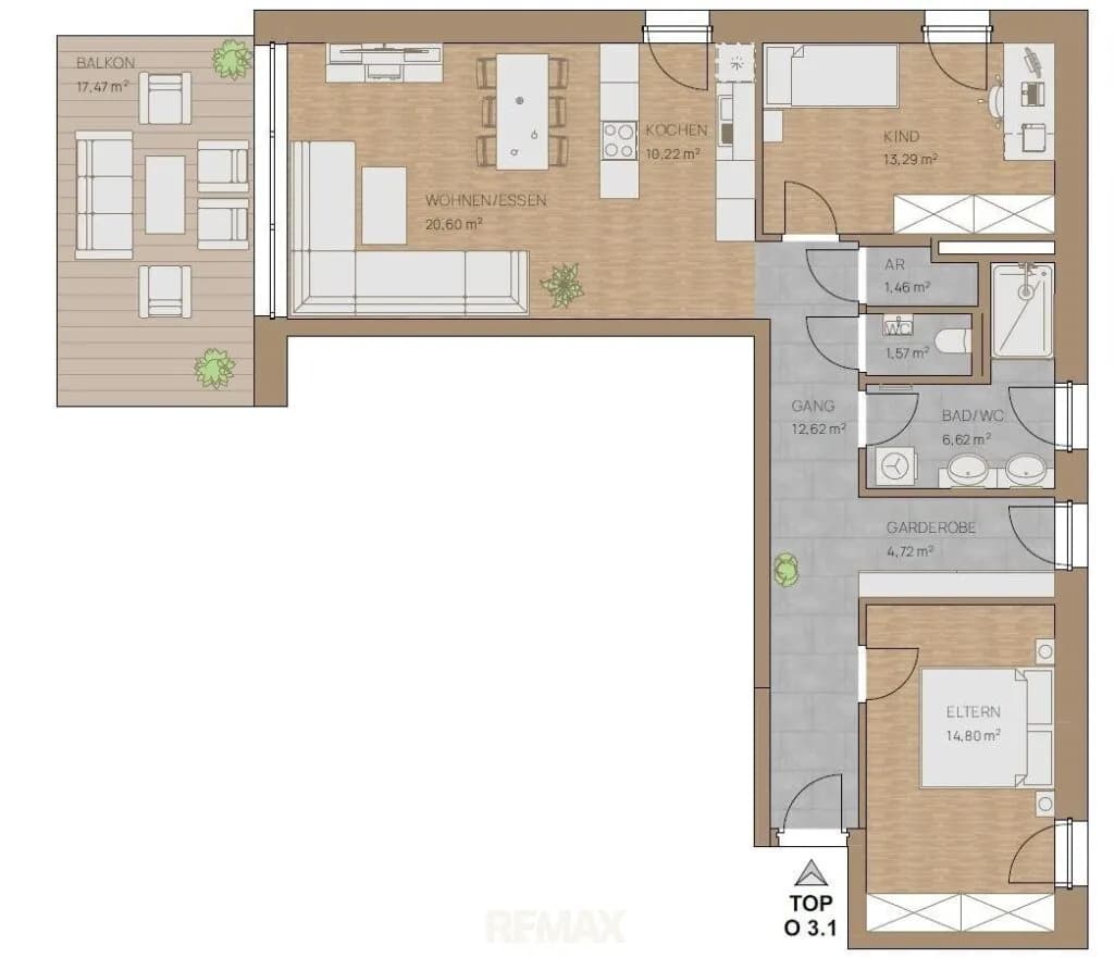 3-Zimmer-Wohnung kaufen in Liezen – 85,54 m², € 830.000 – Bild 10 von 16