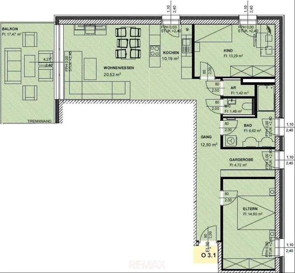 3-Zimmer-Wohnung kaufen in Liezen – 85,54 m², € 830.000 – Bild 11 von 16