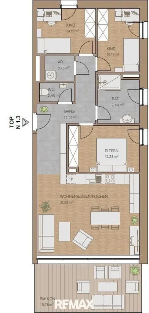 4-Zimmer-Immobilie kaufen in Liezen – 90,24 m², € 730.000 – Bild 10 von 18