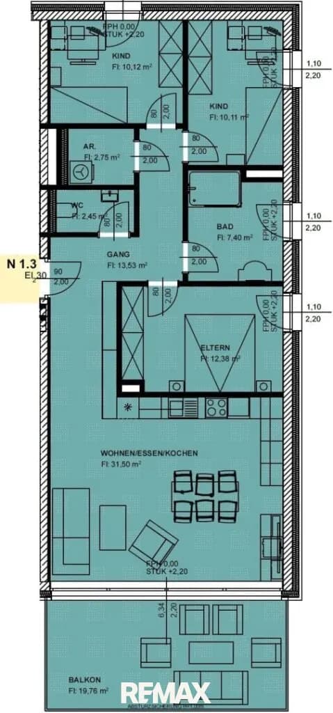 4-Zimmer-Immobilie kaufen in Liezen – 90,24 m², € 730.000 – Bild 11 von 18