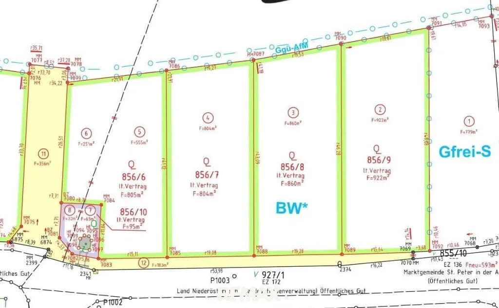 Grundstück kaufen in Amstetten – 860 m², € 77.400 – Bild 5 von 5