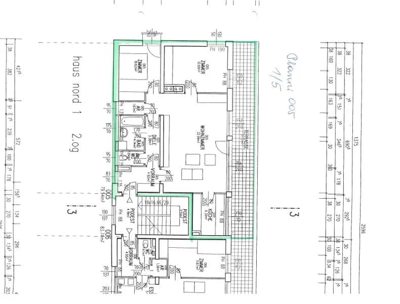 3-Zimmer-Wohnung mieten in Weiz – 80,32 m², € 883 – Bild 3 von 3
