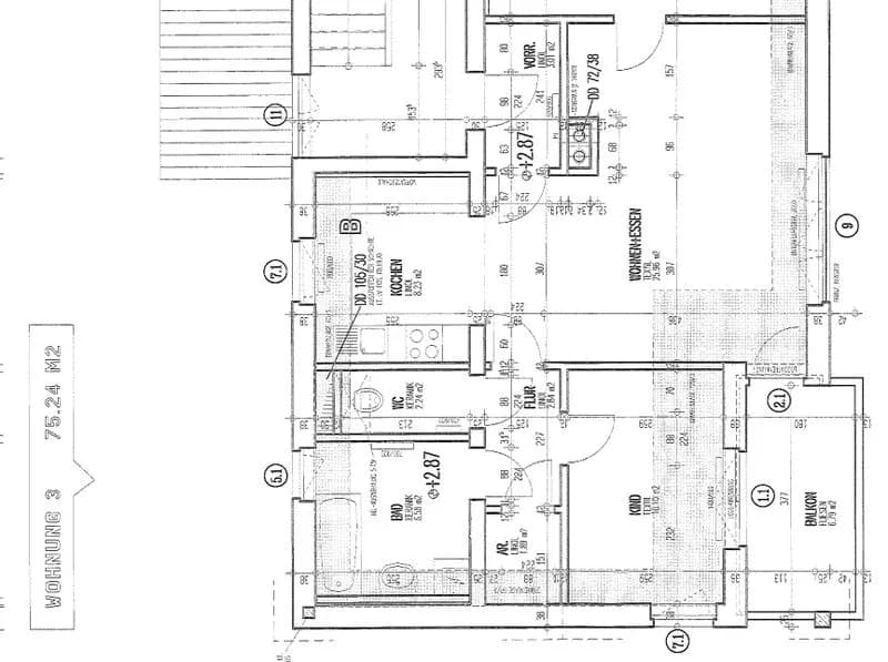 3-Zimmer-Wohnung mieten in Liezen – 75,24 m², € 759 – Bild 2 von 2