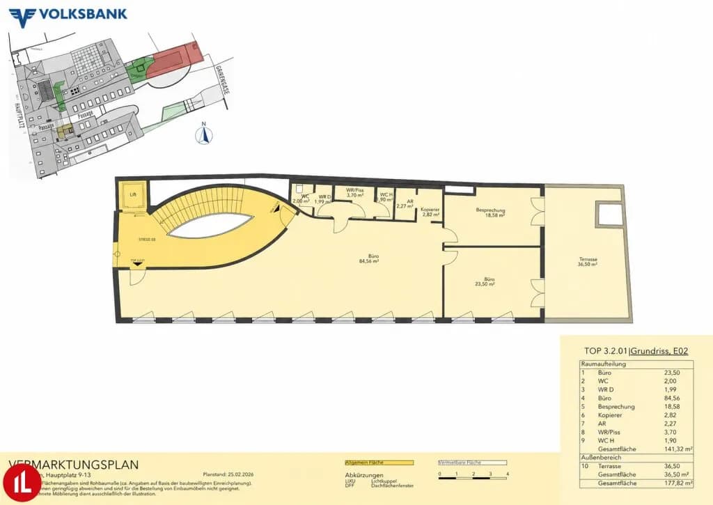 Gewerbeimmobilie mieten in Baden – 141 m², € 2.756 – Bild 2 von 2
