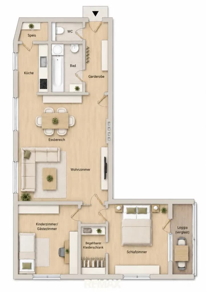 3-Zimmer-Wohnung kaufen in Gmunden – 78 m², € 229.000 – Bild 17 von 25