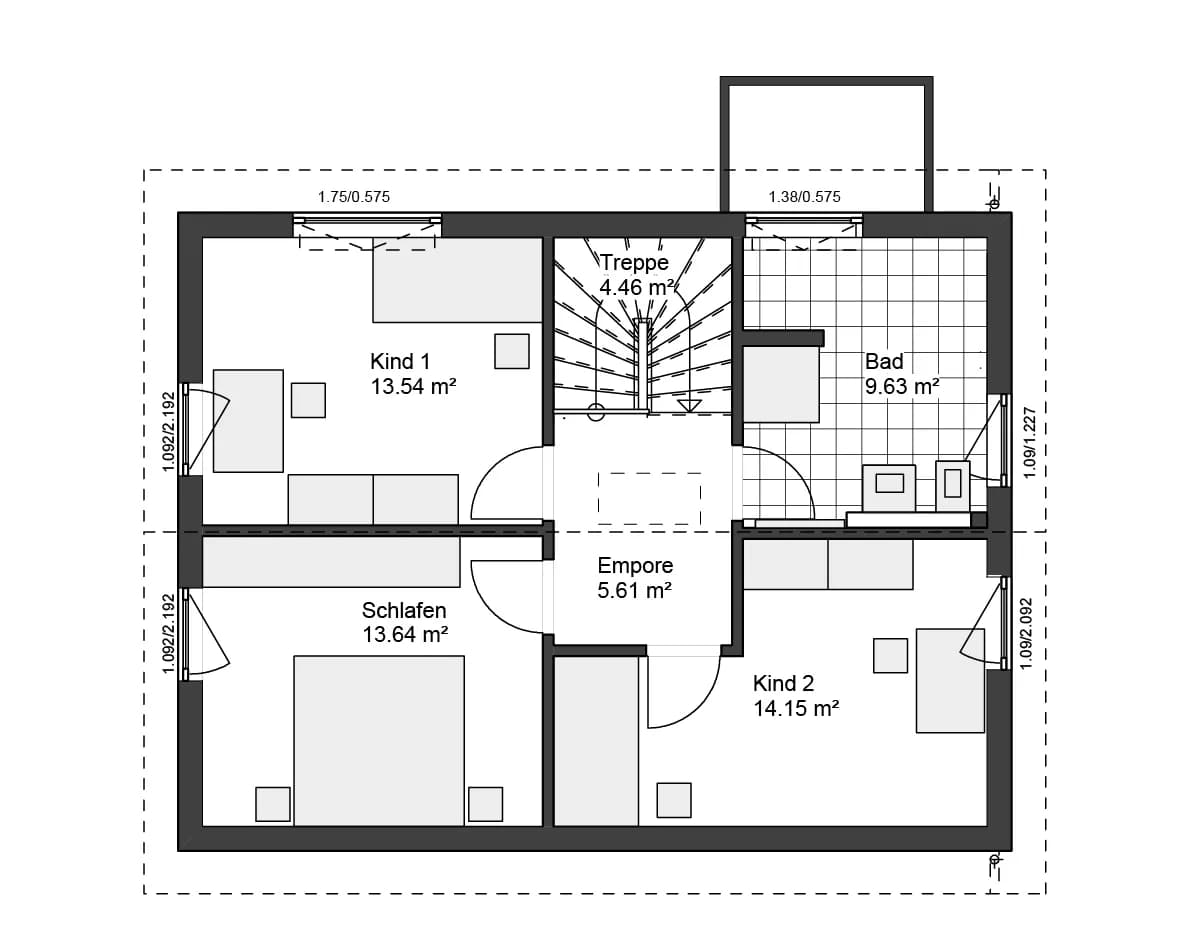 3-Zimmer-Haus kaufen in Wiener Neustadt – 122 m², € 498.501 – Bild 3 von 5
