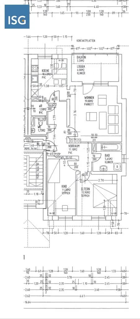 3-Zimmer-Wohnung mieten in Schärding – 82,77 m², € 798 – Bild 2 von 2