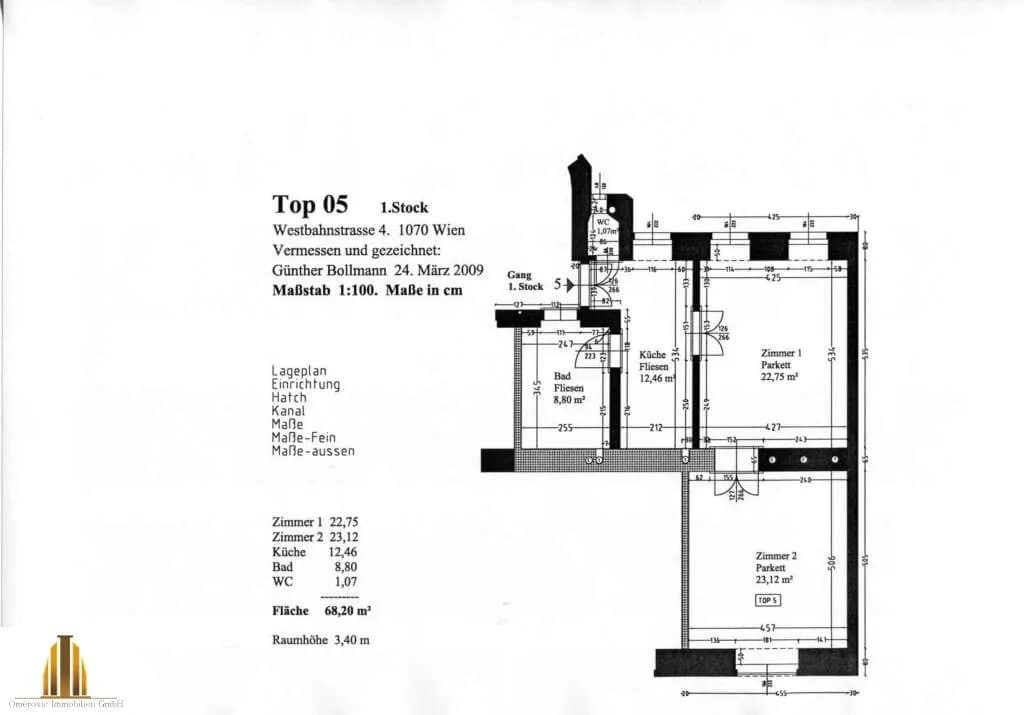 2-Zimmer-Wohnung kaufen in Wien – 68,2 m², € 399.000 – Bild 9 von 9