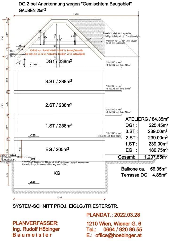 Grundstück kaufen in Wien – 606 m², € 1.380.000 – Bild 8 von 11