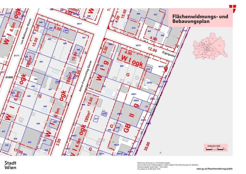 Grundstück kaufen in Wien – 606 m², € 1.380.000 – Bild 10 von 11